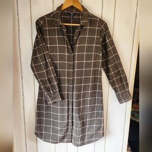Hatley Checked Shirt Dress
